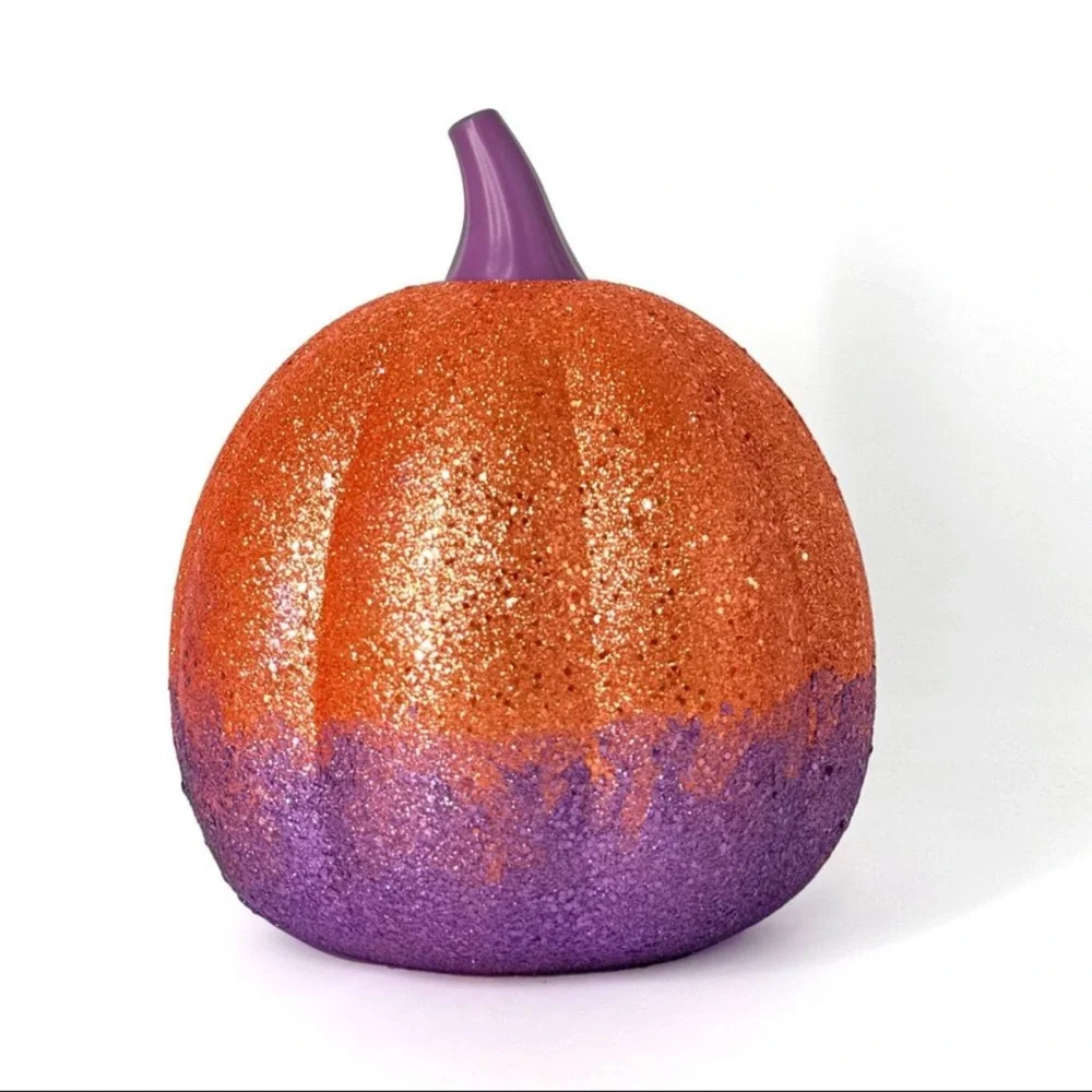 Target Bullseye Playground LED Ombré Glitter Halloween Pumpkin